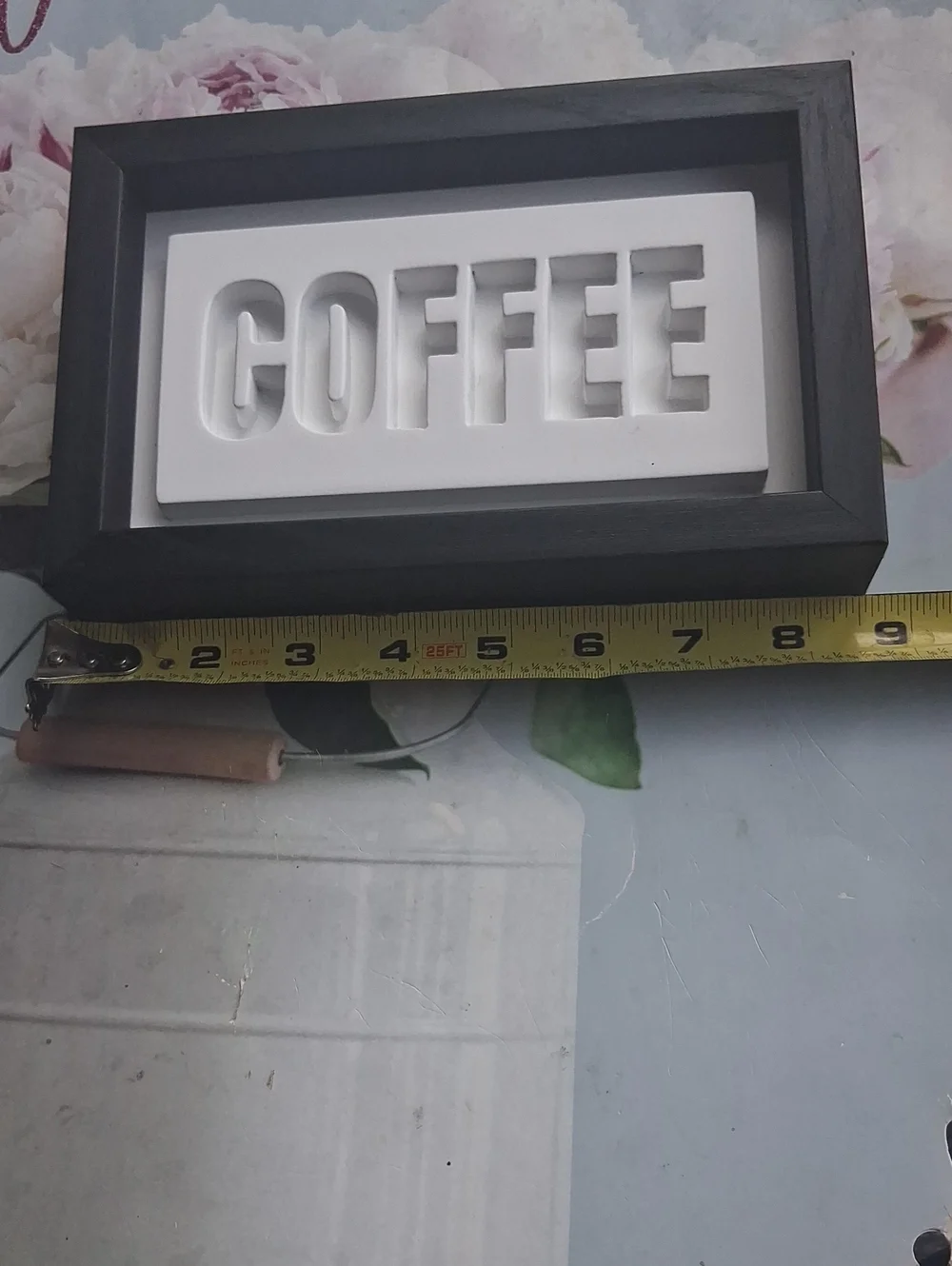 Coffee Wooden Sign Decor Script Coffee Sign Counter Sign, Table Sign, Wall Sign
